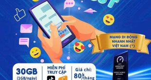 Đăng ký gói YOLO80T Vinaphone có 30GB & FREE data TikTok giá 80k